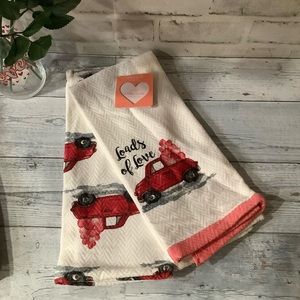 Envogue 2pk. Valentine Loads Of Love Kitchen Towels